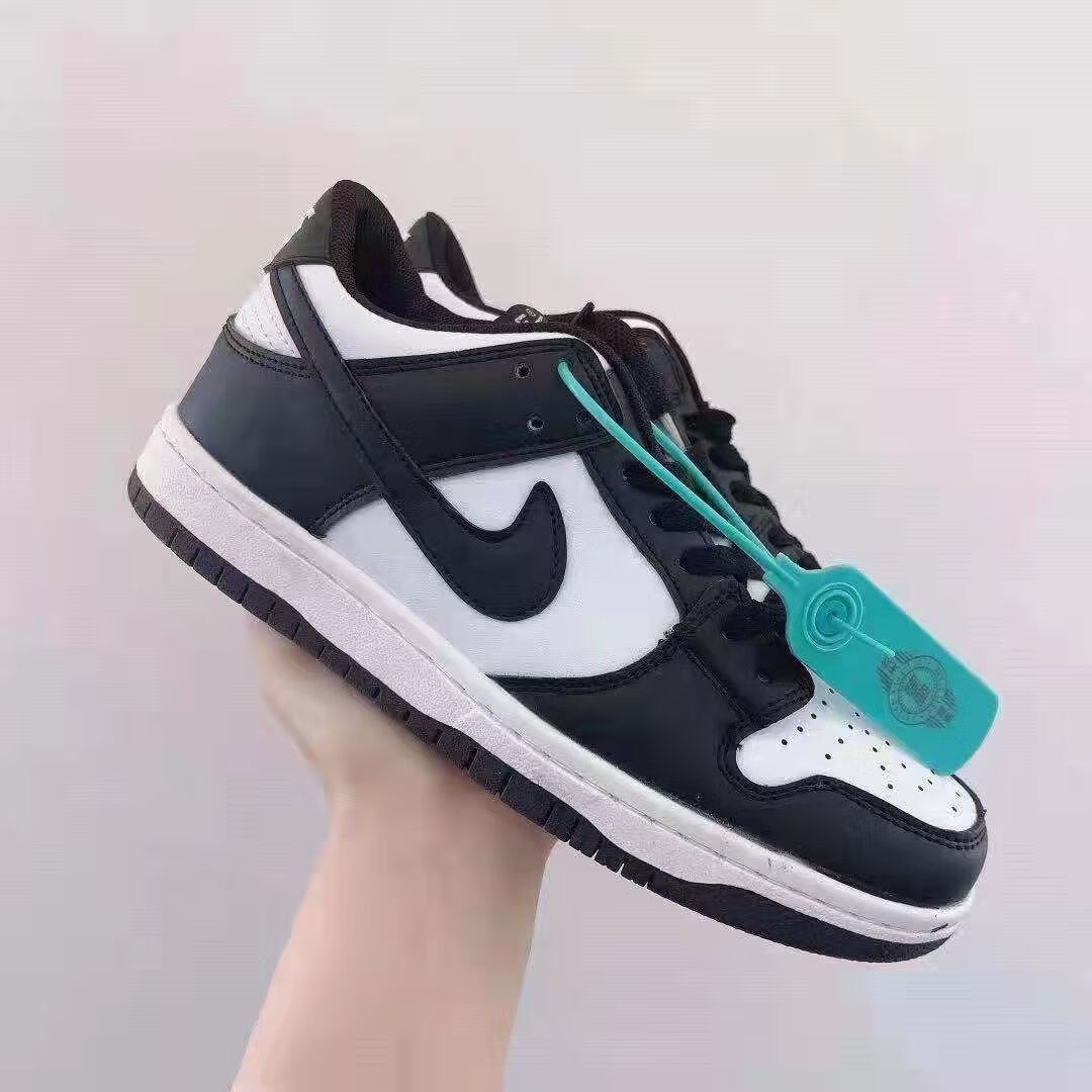 秋冬新款sbdunk黑白熊猫低帮板鞋男low情侣学生百搭休闲运动鞋潮低帮