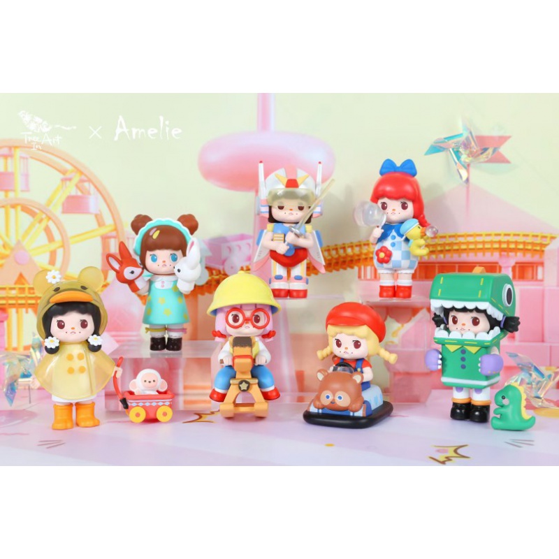 盲盒整套全套2021网红新款bobbi女生女生日礼物公仔摆件小朋友生日