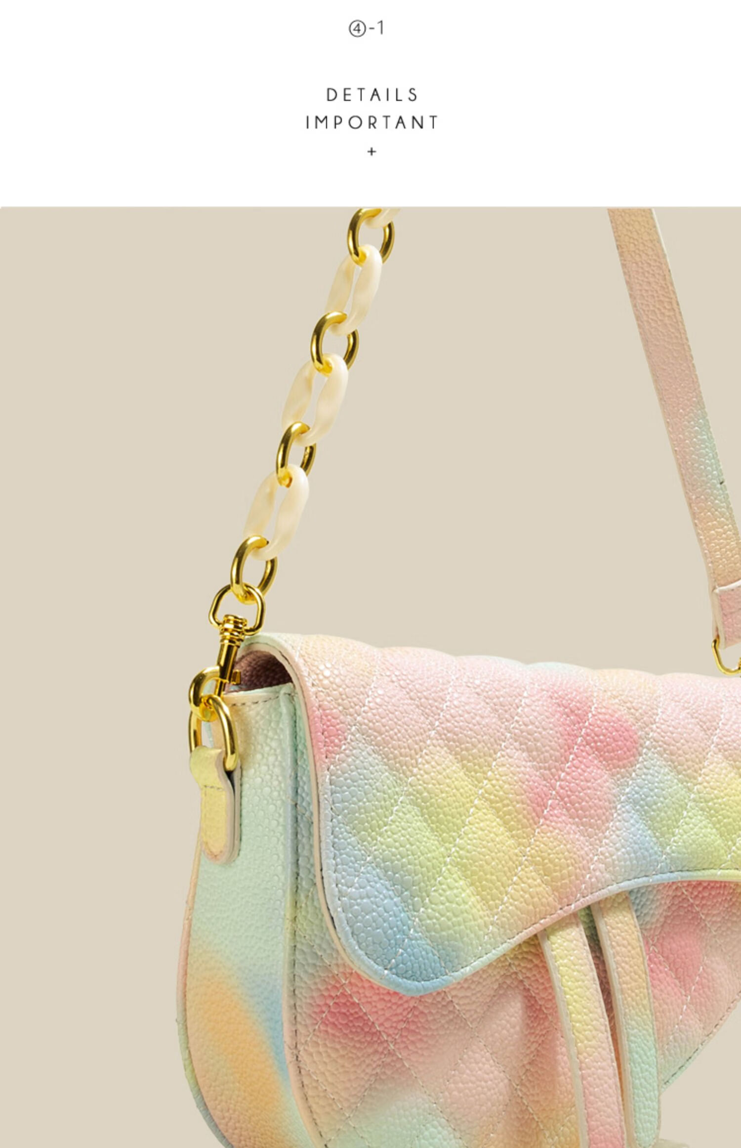 伦象feiture小众渐变色包包女2022新款流行时尚斜挎单肩包绿色