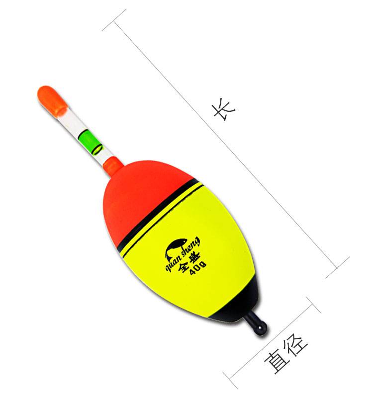 阿波漂夜光棒 阿波泡沫塑料eva可插夜光棒远投海视锚鱼鸡爪钩大肚浮漂