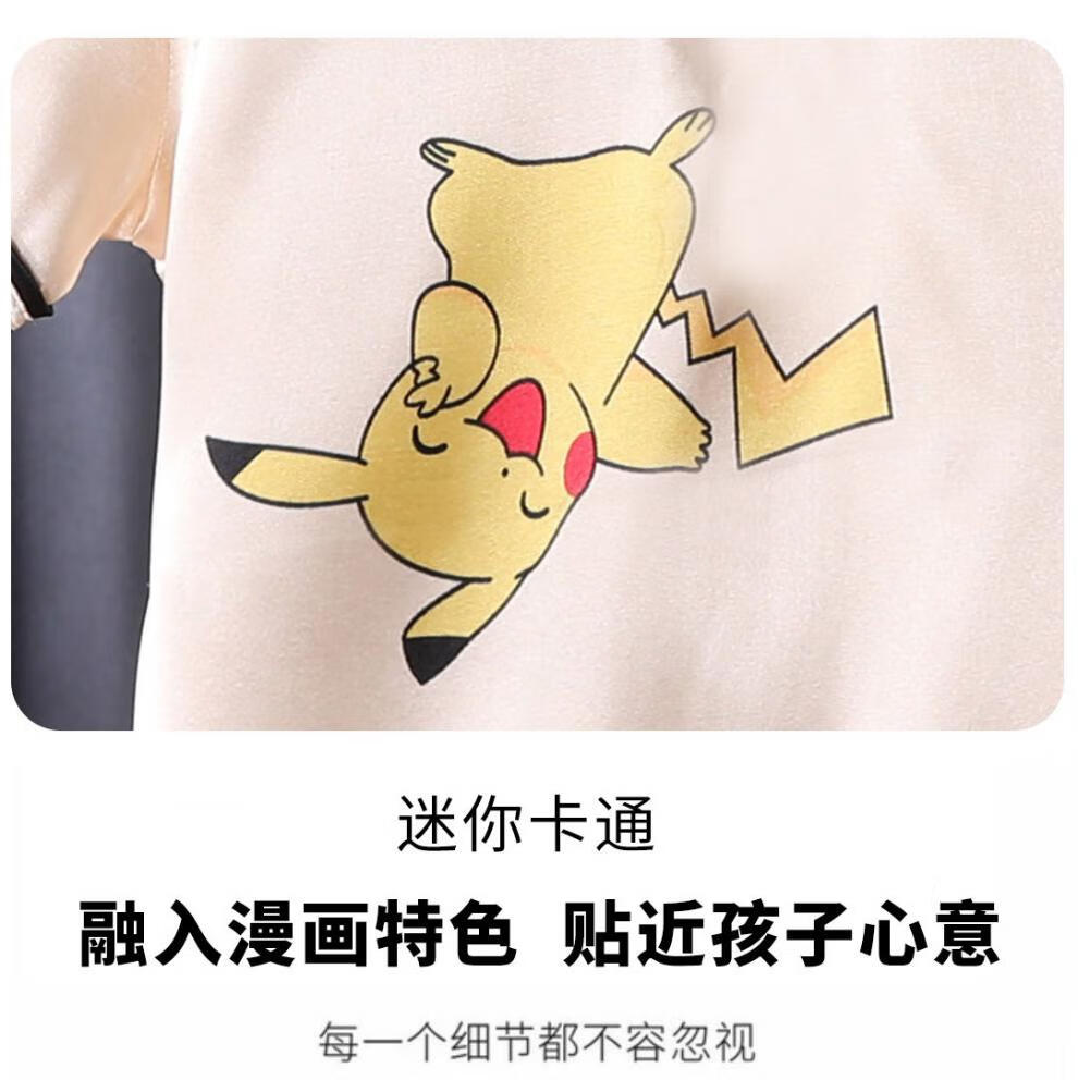 宝宝男女童空调服中大童家居服套装3381皮卡丘10码建议身高110120cm