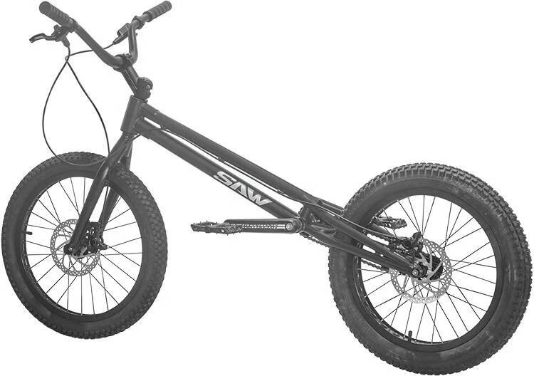 花圣街攀自行车 sawbike hypartbox 20寸 攀爬 街攀 街车 自行车 整车