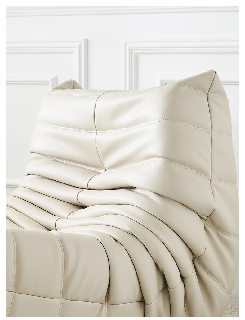 roset写意空间沙发毛毛虫懒人榻榻米单人椅飘窗烟台togo沙发 定型棉