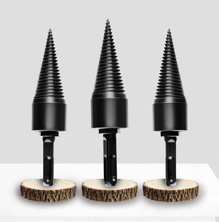 清笒 劈柴钻头家用劈材神器全自动破柴机电机分裂器农村砍木头高效