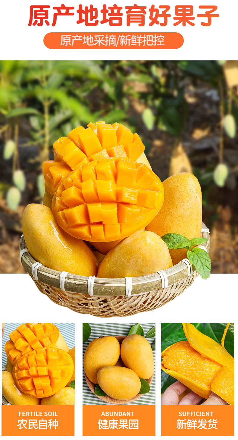 更多参数>>国产/进口:国产原产地:海南包装形式:简装品种:台芒商品