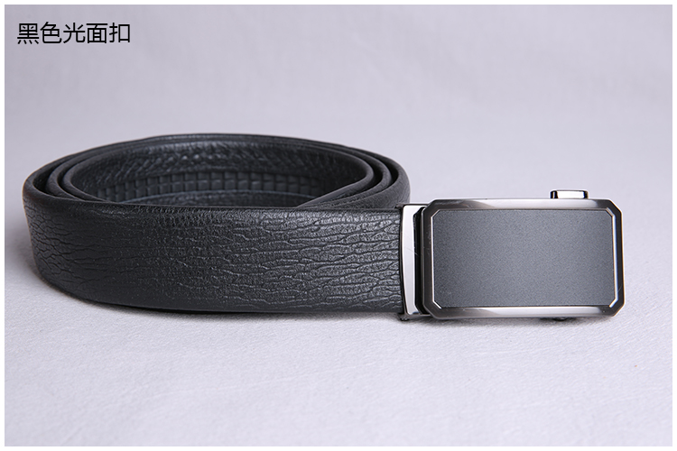 mk男包高端轻奢品牌男士皮带男款自动扣头层牛皮休闲商务正装腰带纯