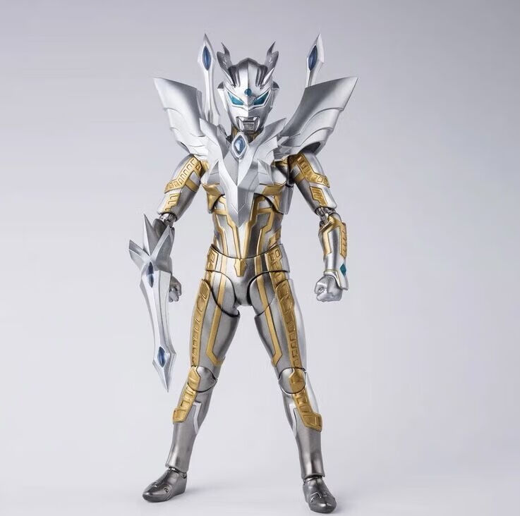 shf闪耀赛罗黄金无限黑暗奥特利迦迪迦奥特曼玩具礼物 金色披风款