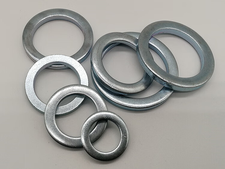 3 销轴用平垫圈销轴垫片 镀锌窄边厚平垫 m10m12m14m16m20 公称内径*