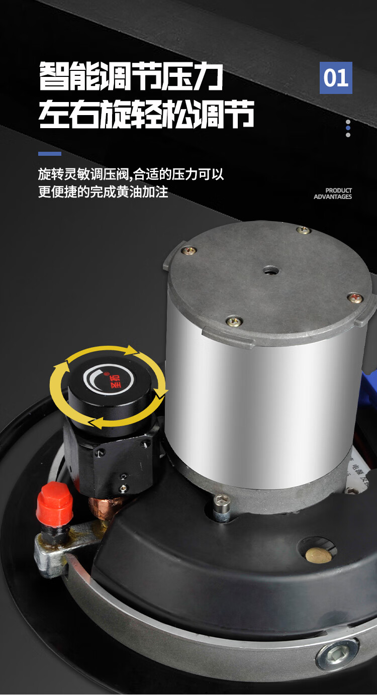 高压电动黄油机v全自动打黄油加注器vv电动黄油枪挖机专用24v下沉式