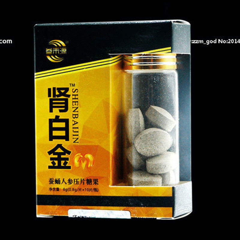 北京仁同堂原料正宗肾白金人参玛咖蚕蛹片10粒 800mg*10粒/盒怡美堂