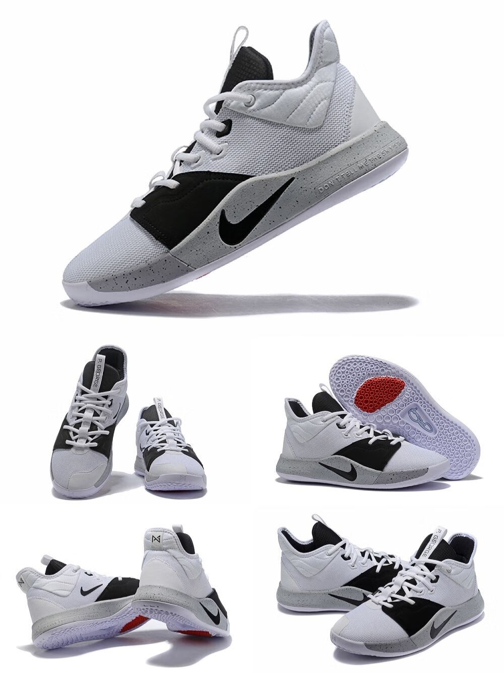 保罗乔治3代篮球鞋透气运动男子实战耐磨减震防滑学生战靴pg3曼巴精神