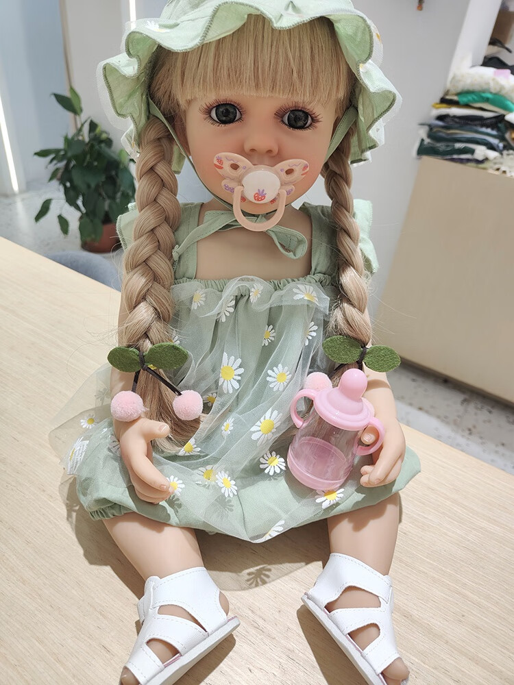 仿真娃娃婴儿软胶女孩玩具真人公主礼物重生娃娃多丽丝芭比卡密儿小