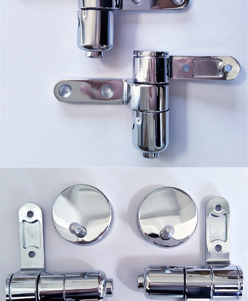 树脂实木帝王老式马桶盖缓冲快拆铰链固定架合页金属配件螺丝加厚