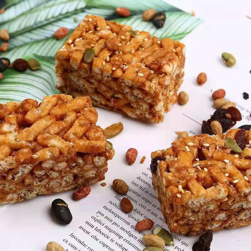 沙琪玛黑糖燕麦坚果香蕉牛奶枸杞味休闲零食小吃代餐早餐黑糖味燕麦