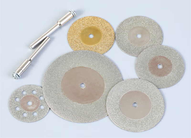 得力瓷砖美缝切割机片金刚砂切割片小玉石玻璃砂轮片电磨机电钻清缝美