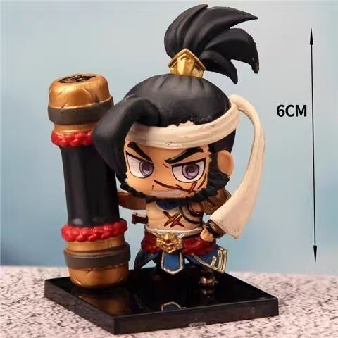 王者适用于荣耀手办铠花木兰百里守约百里玄策生日礼物模型周边q版