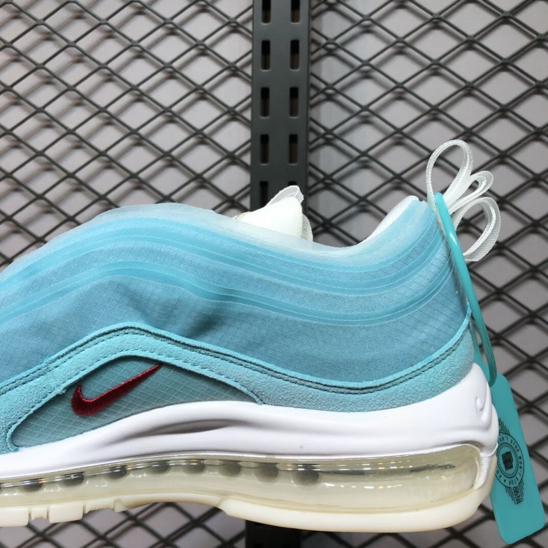airmax97shkaleidoscope万花筒上海城市限定透气网面跑步鞋蓝色44