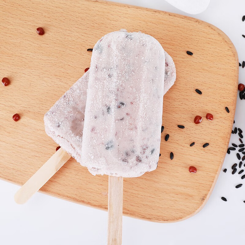 佑康血糯米雪糕冰淇淋黑米糯米红豆味冰棒粗粮冷饮冰激凌网红佑康血