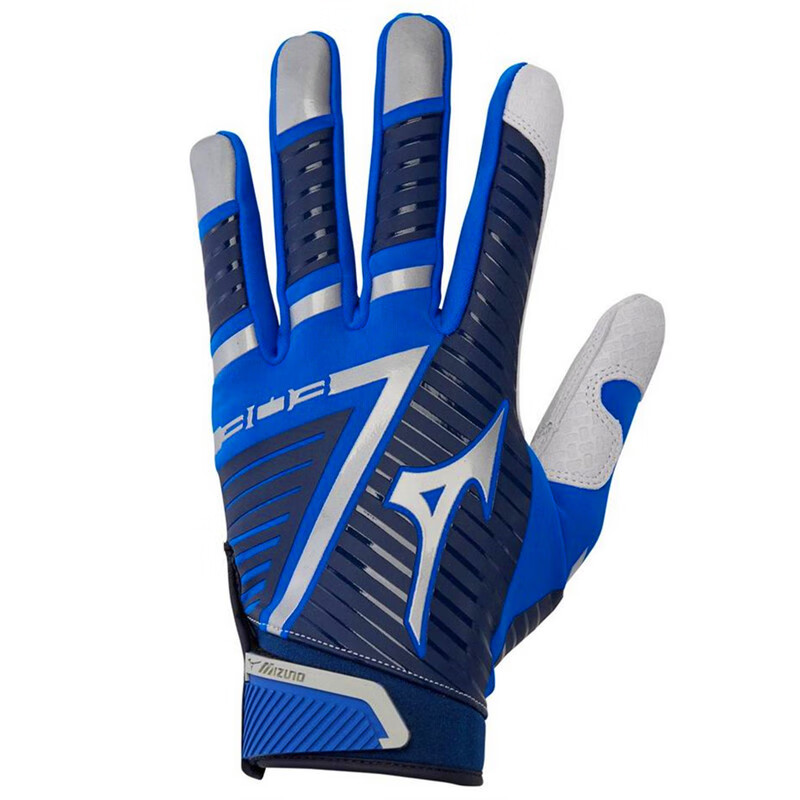 な新款专业棒球手套九局棒球b303高阶款棒垒球打击手套的黑灰成人s号