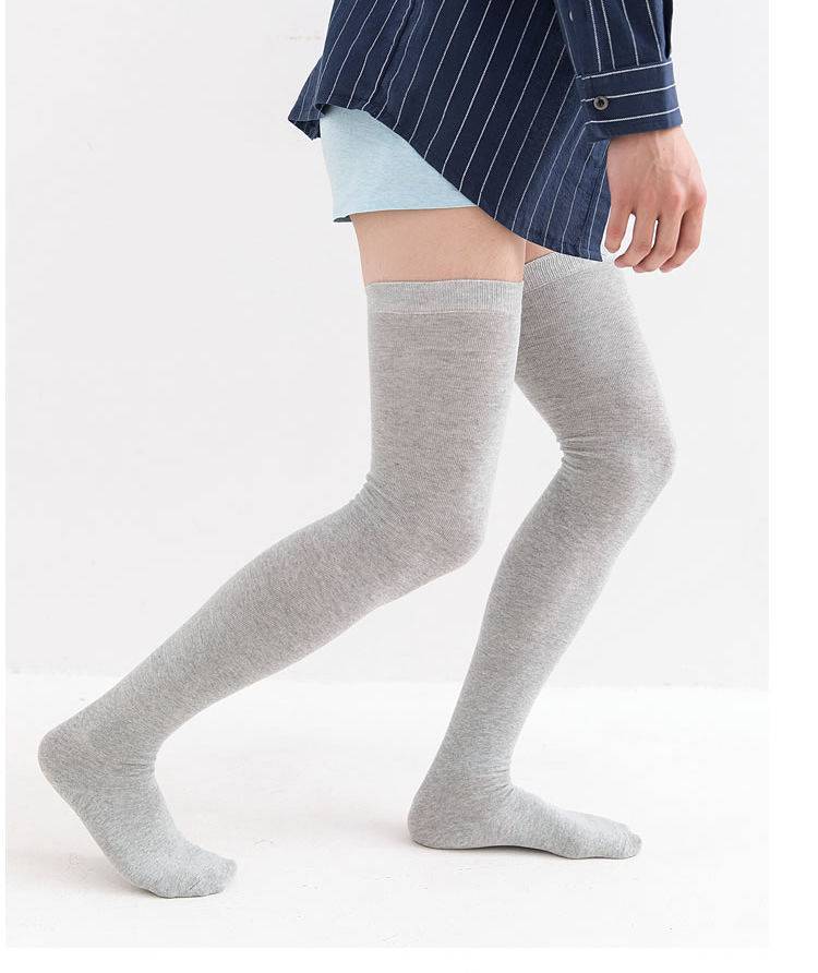 男士过膝80cm-1双 白色【图片 价格 品牌 报价】-京东