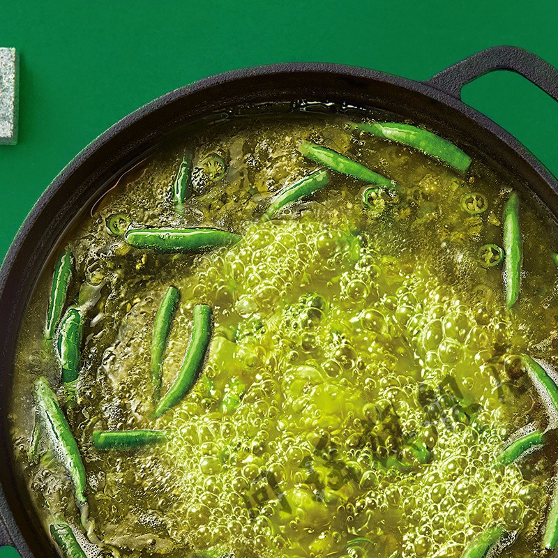 海底捞 青椒牛油火锅底料150gx2袋 牛油锅底牛油块家用手工麻辣油辣椒