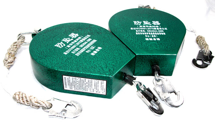 防坠器缓降器高层建筑防坠自锁器高空防坠自锁器速差防坠器5m人体缓降