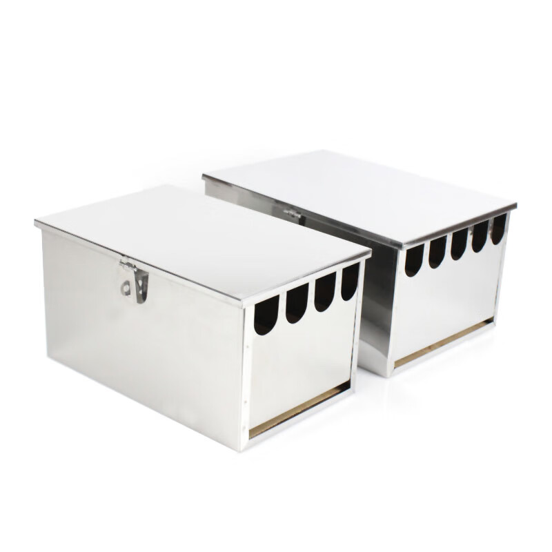 加厚不锈钢菜刀架厨房刀座有盖刀盒带锁放刀架刀箱刀具厨刀架盒 3格