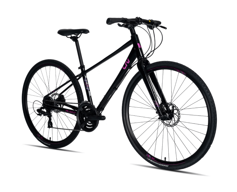 l·自行车alight1液压碟刹平把公路自行车健身通勤女式学生同款iv 亮