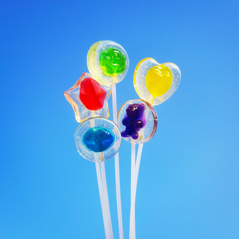 阿可香推荐 阿可香长杆水晶棒棒糖花束糖恋爱糖果物创意网红水果糖