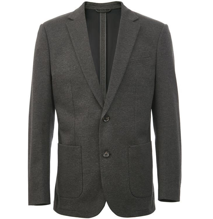 selected思莱德男士新品时尚商务休闲西服 深花灰 180/100a/l【图片