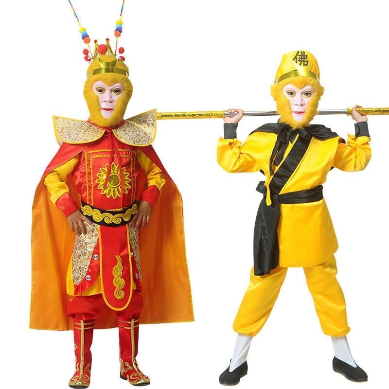 孙悟空服装孙悟空衣服套装齐天大圣美猴王服装孙行者西游记猴子演出服