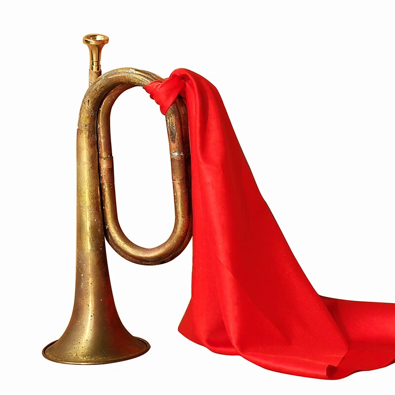 【好物推荐】红军道具冲锋号小号八路军舞台表演小喇叭道具号子吹号