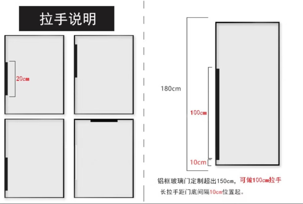 定做柜子玻璃门加装玻璃门极简窄边玻璃门钢化玻璃铝合金衣柜书柜门