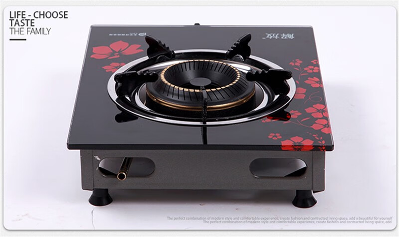 煤气灶单灶不锈钢家用液化气节能台式天然气单头燃气单个眼 不锈钢