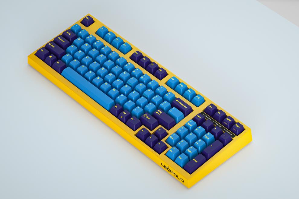 2022新品利奥博德键盘leopold利奥博德fc980m无线机械键盘蓝牙双模