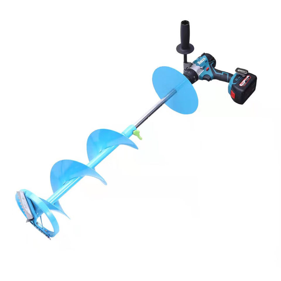 冬钓冰钓电动冰钻电动冰钻冬钓冰钓用品冰镩冰转钓鱼打孔破冰神器锂电