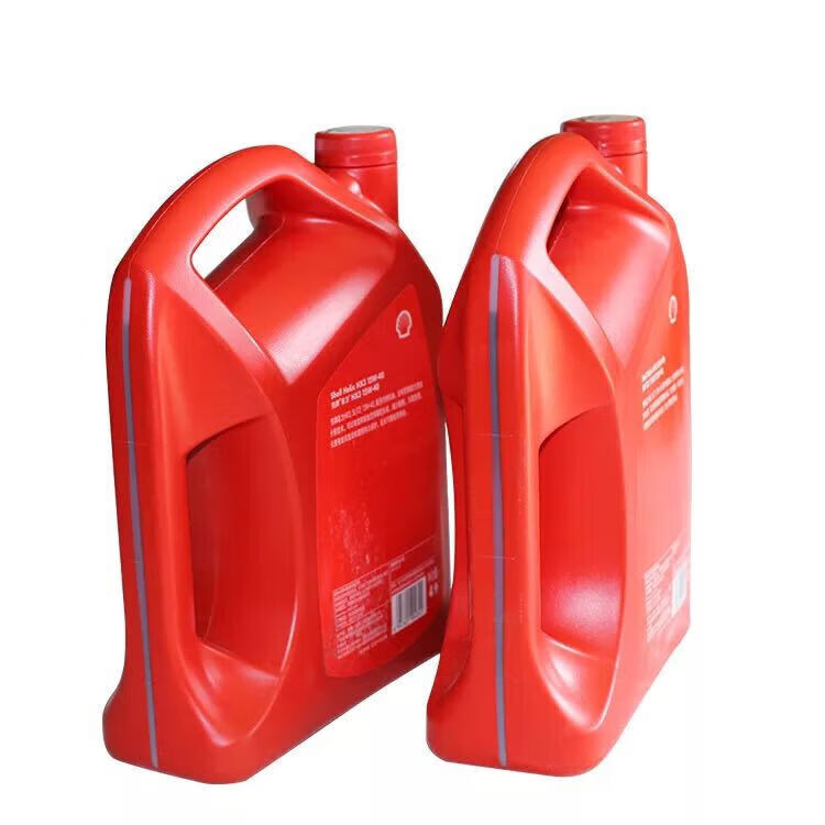 壳牌(shell) 机油养车红壳hx315w-40红喜力矿物质机油sl汽车润滑油4l