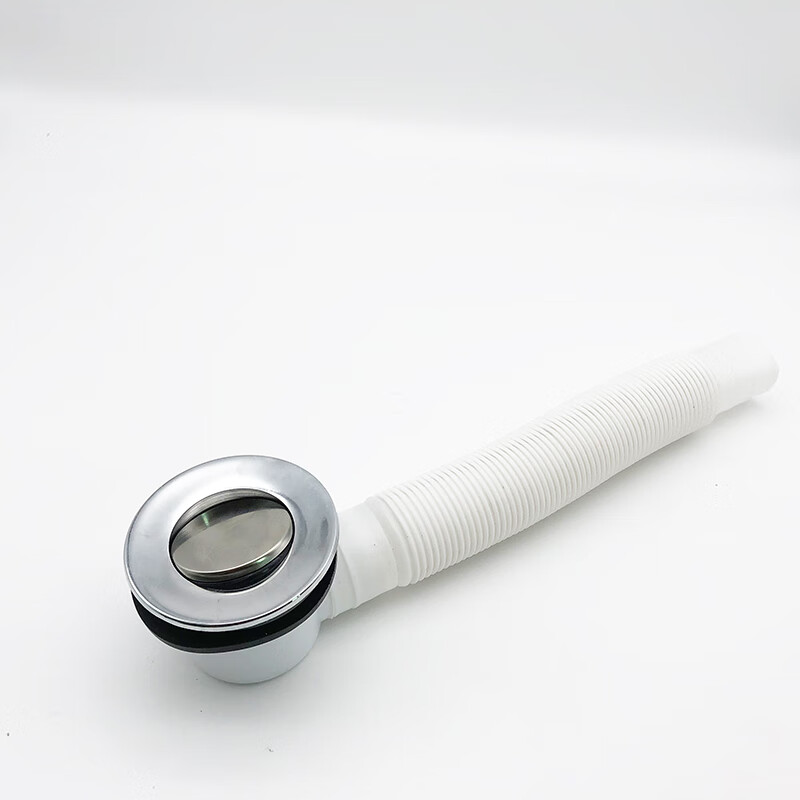 浴缸排水器 淋浴房木桶 配件 锌合金翻盖下水 1