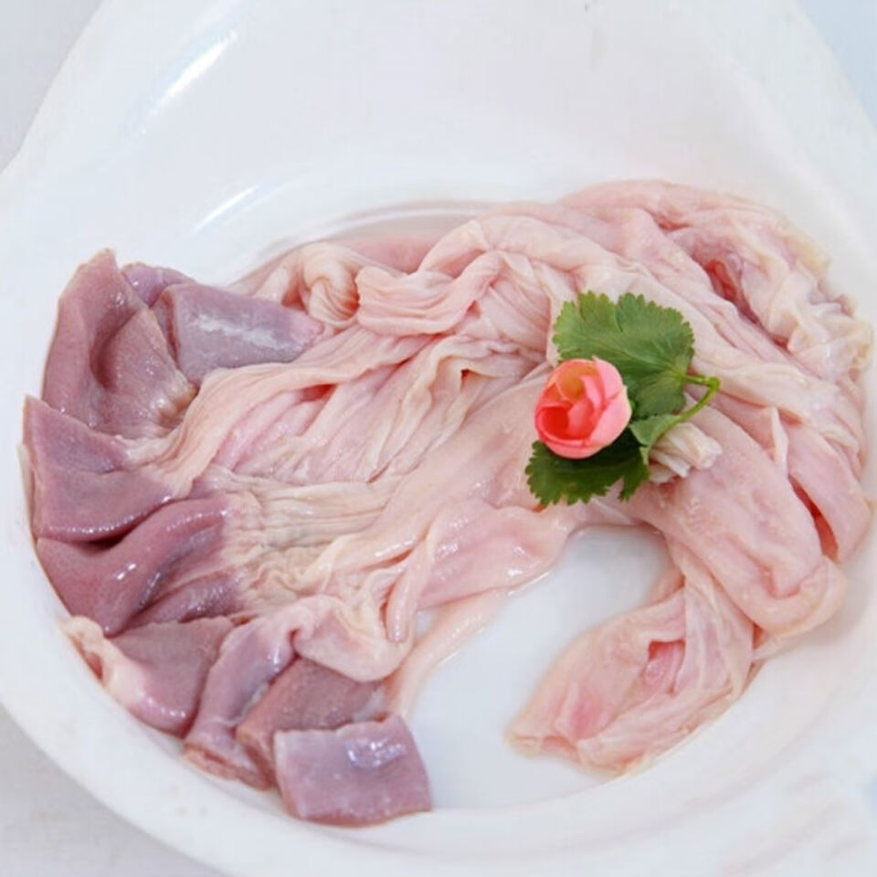 新鲜鸭食管冷冻鸭食带鸭腺胃食管串串火锅食材 四斤装【图片 价格