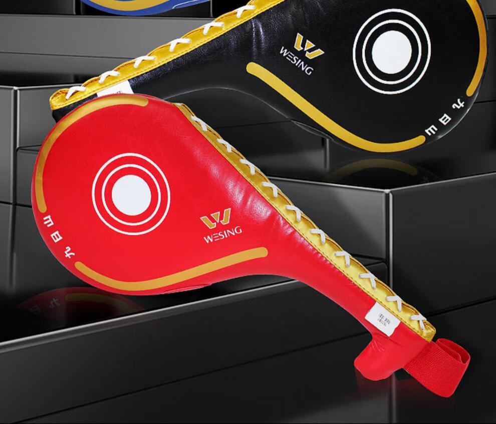 跆拳道踢靶脚靶响靶成人儿童跆拳道训练装备手持鸡腿靶 九日山跆拳道