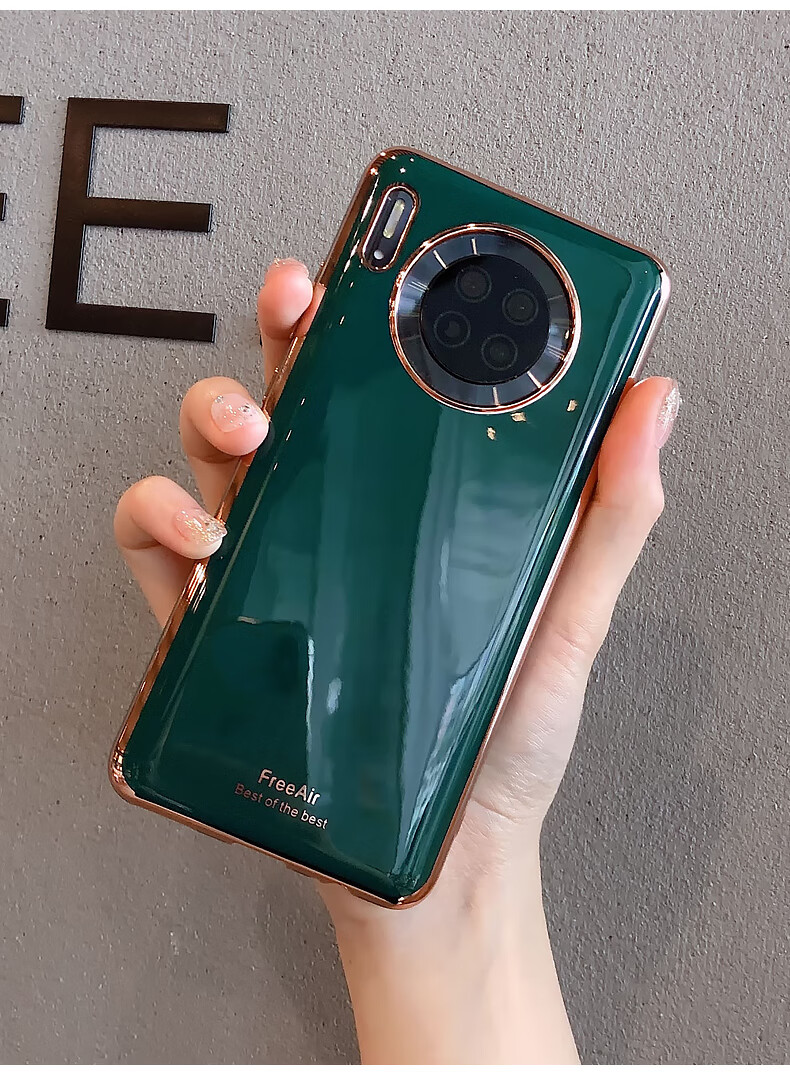 65欧凯奇 count qiabe华为mate30手机壳牛油果绿pro软硅胶mate20pro