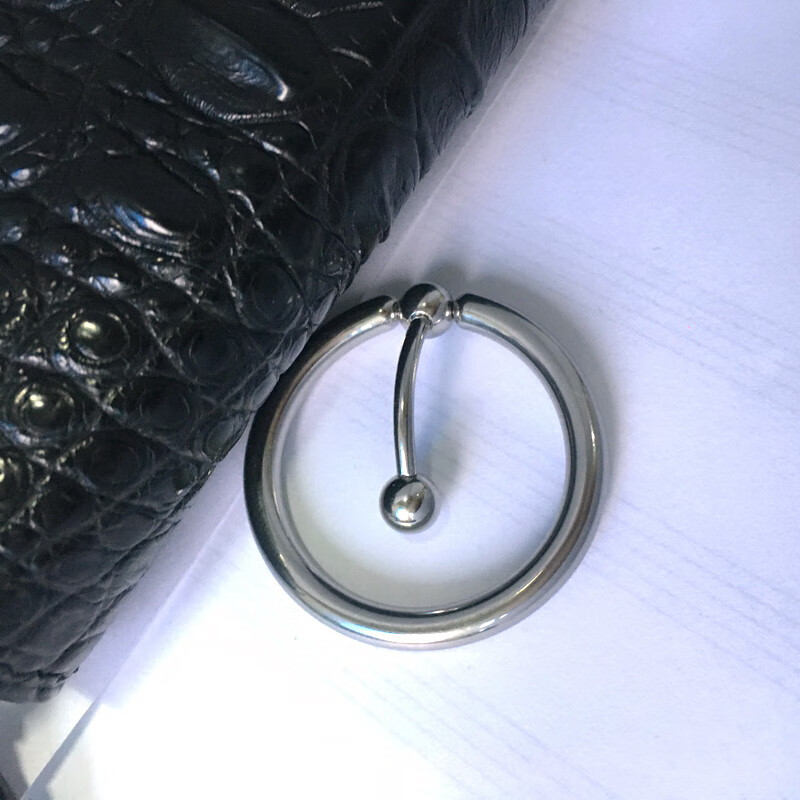 knriquen 阴环男性饰品深环系带套环钛钢新款潮人体