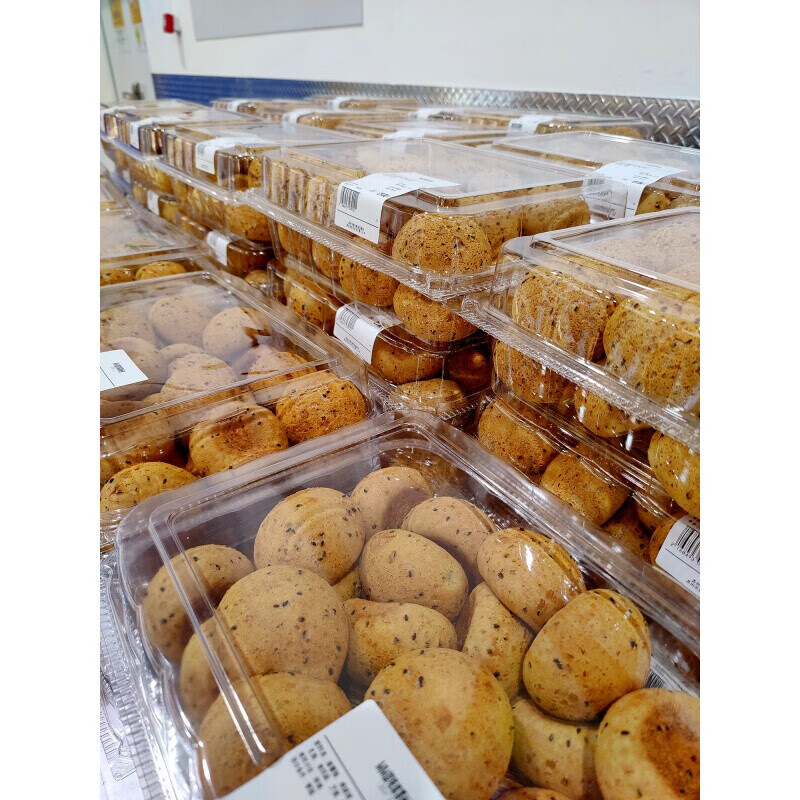 山姆会员超市原味零食小吃店代购麻薯面包团子发当天日期12个拆分盒苏