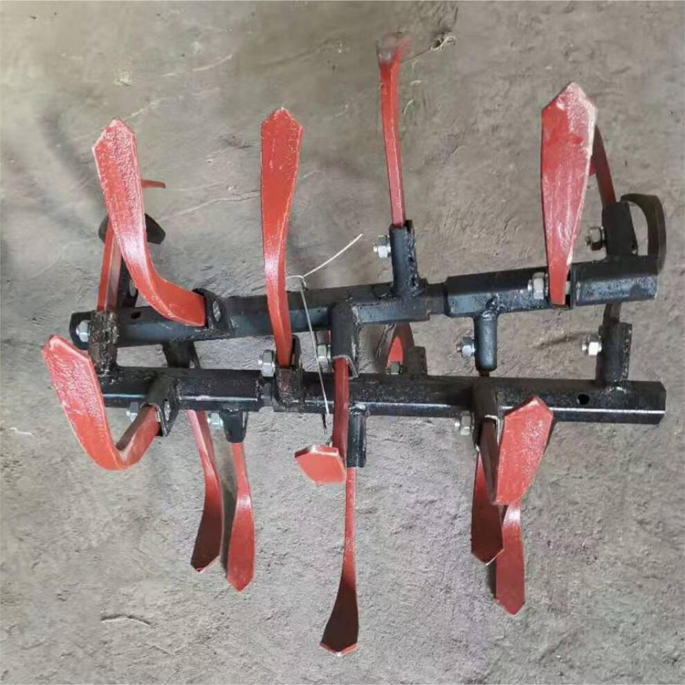 微耕机深耕刀片硬地深耕松土旋耕翻土深挖刀勾子刀185型弯刀左1右1