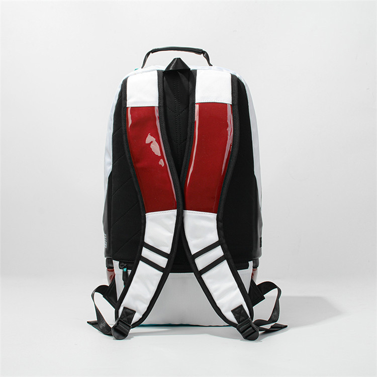 腾讯体育nba联名书包aj11康扣飞人双肩包nba篮球运动背包学生电脑旅行