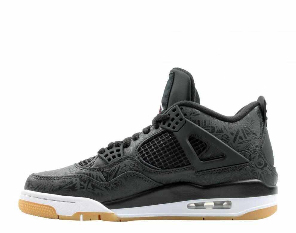 air jordan 4 laser aj4 黑镭射 3m反光生胶 ci1184-001 ci1184-001
