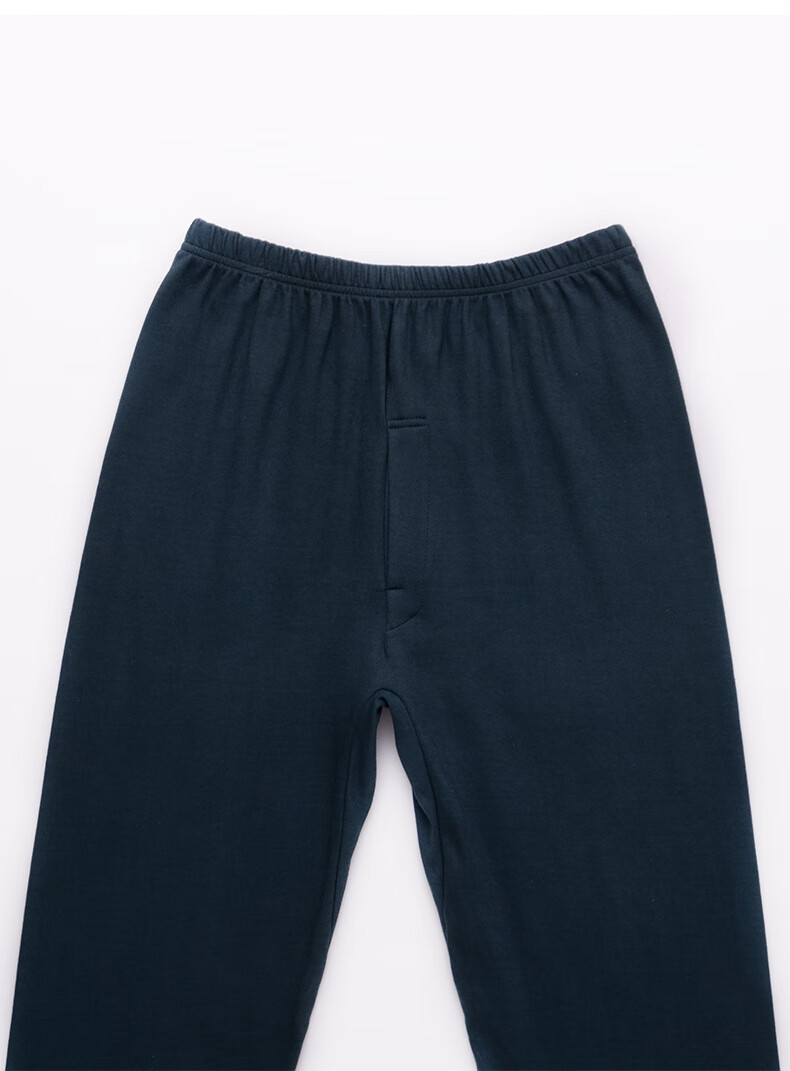 保暖裤中老年男士秋裤纯棉内穿宽松加肥加大码老人秋线裤爸爸衬裤打底