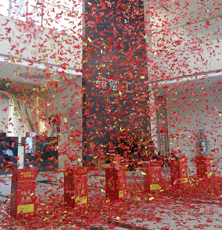 电子礼炮结婚礼花婚礼喷花筒婚庆花瓣雨礼花炮开业彩炮烟花彩花筒 8