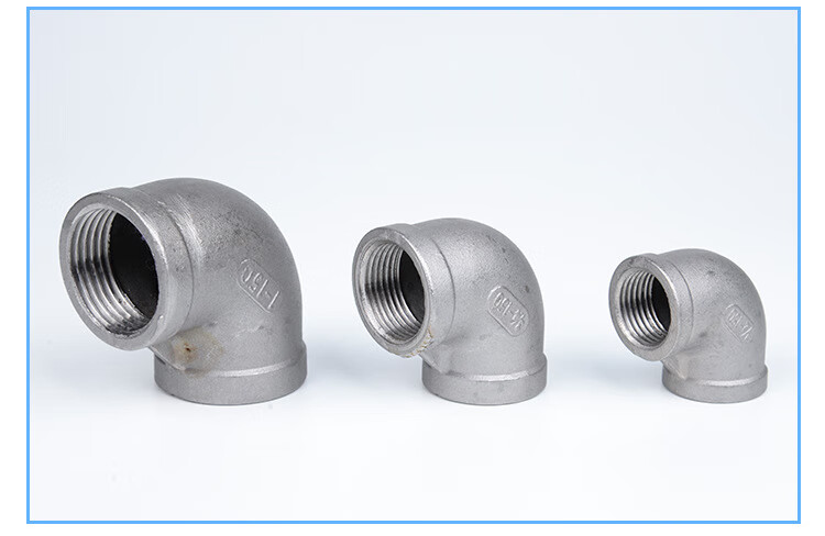 304不锈钢弯头 内丝牙弯头内螺纹弯头90度直角接头水暖配件4分6分 dn6