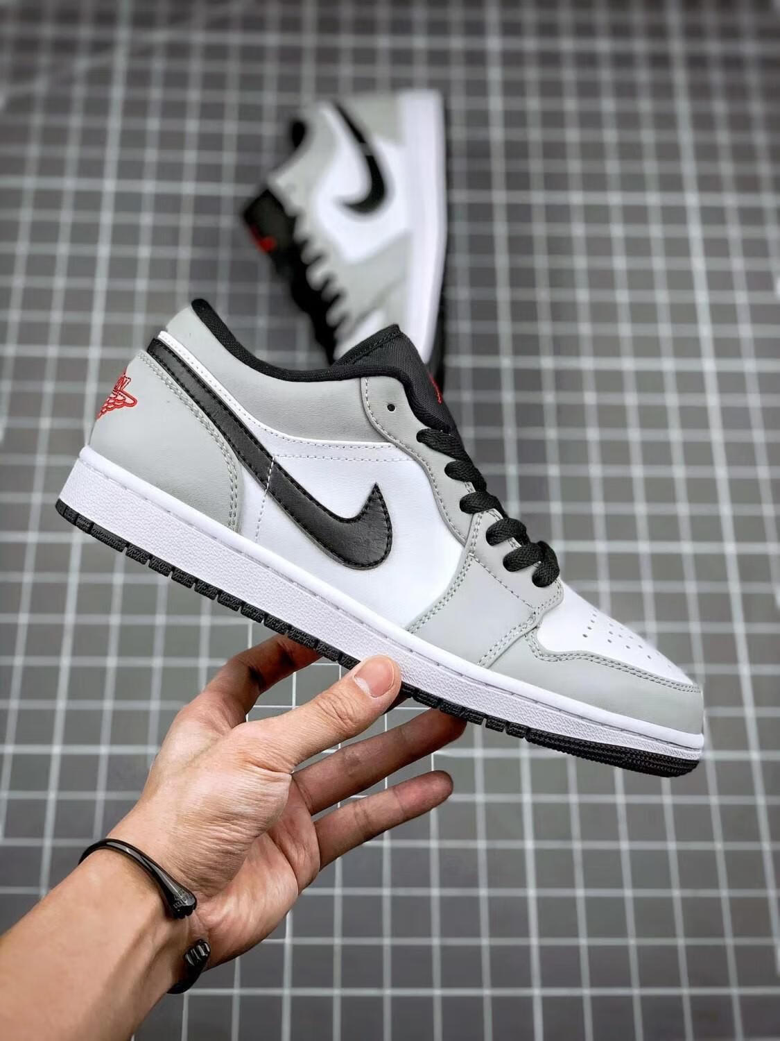 高品质低帮莆田纯原篮球鞋aj夏季low板鞋 黑黄脚趾 42【图片 价格